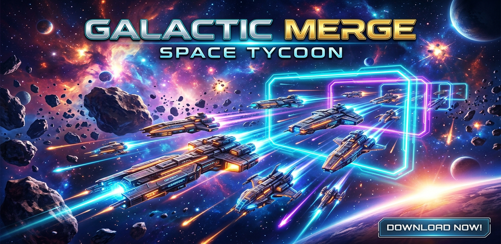 Galactic Merge Gameplay Showcase